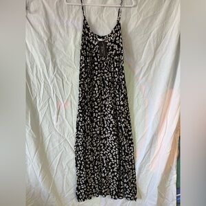 NWT BE COOL Black and White Floral Maxi Dress